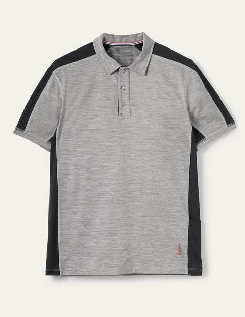 Active Polo Shirt - Grey Marl Active Polo Shirt - Grey Marl