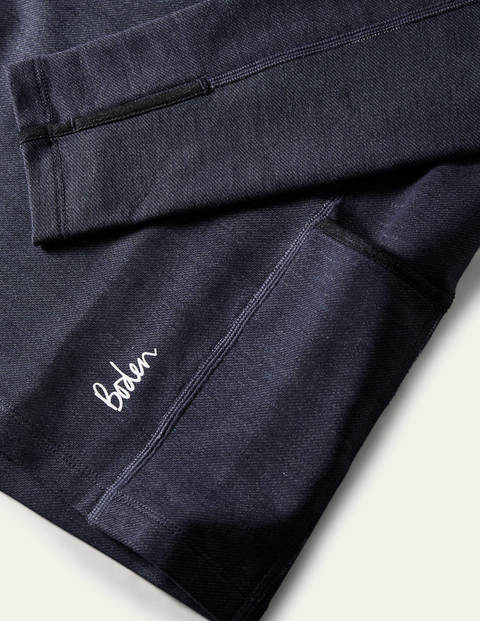 Active Half-Zip Top - Navy Colour block Active Half-Zip Top - Navy Colour block