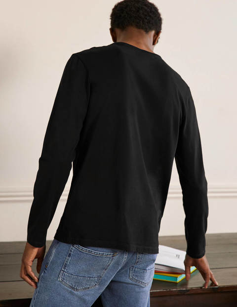 T-shirt classique à manches longues - Noir T-shirt classique à manches longues - Noir