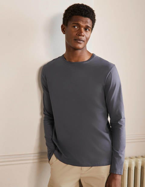 Classic Long-Sleeved T-shirt - London Grey Classic Long-Sleeved T-shirt - London Grey