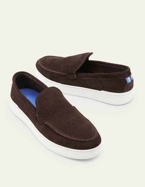 Suede Slip-On Cupsole Loafer