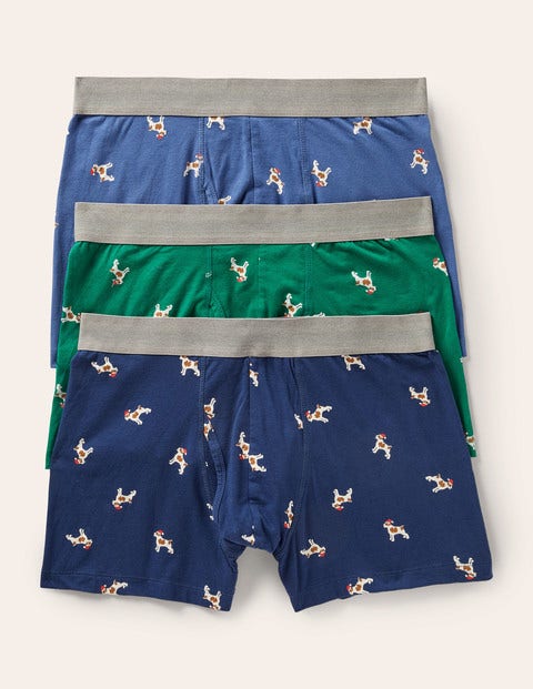 3 boxers de Noël en jersey - Sprout de Noël 3 boxers de Noël en jersey - Sprout de Noël