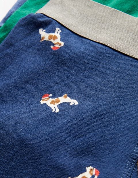 3 boxers de Noël en jersey - Sprout de Noël 3 boxers de Noël en jersey - Sprout de Noël