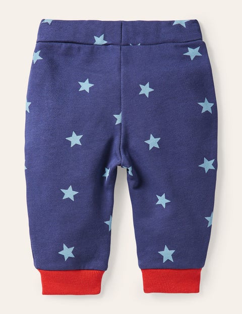 Pantalon en jersey à genoux renforcés - Étoiles tribord et bleu glacé