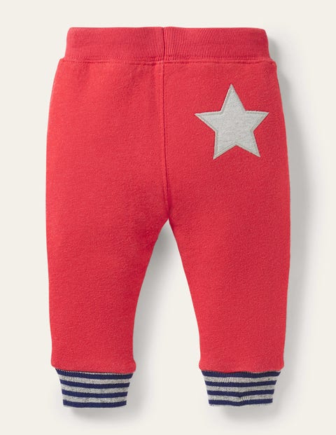 Star Pocket Jersey Trousers - Rockabilly Red
