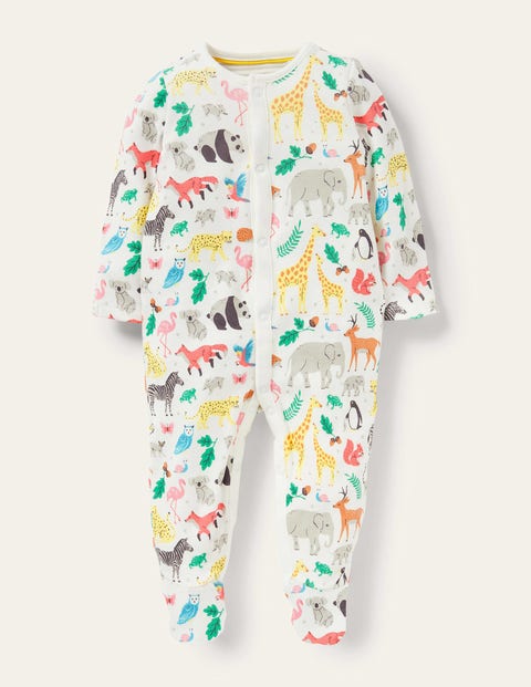 Baby Footless Babygrows Sleepsuit New Ex Baby Boden NB-24 Months RRP £20 