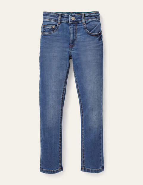 Röhrenjeans mit Adventure-Flex - Mittleres Vintageblau Röhrenjeans mit Adventure-Flex - Mittleres Vintageblau