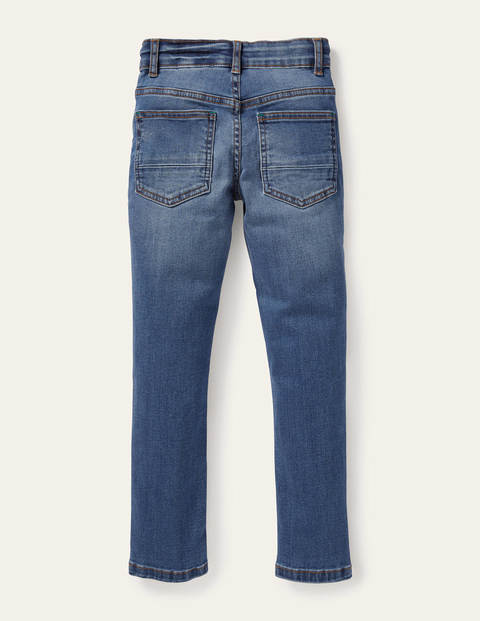 Röhrenjeans mit Adventure-Flex - Mittleres Vintageblau Röhrenjeans mit Adventure-Flex - Mittleres Vintageblau