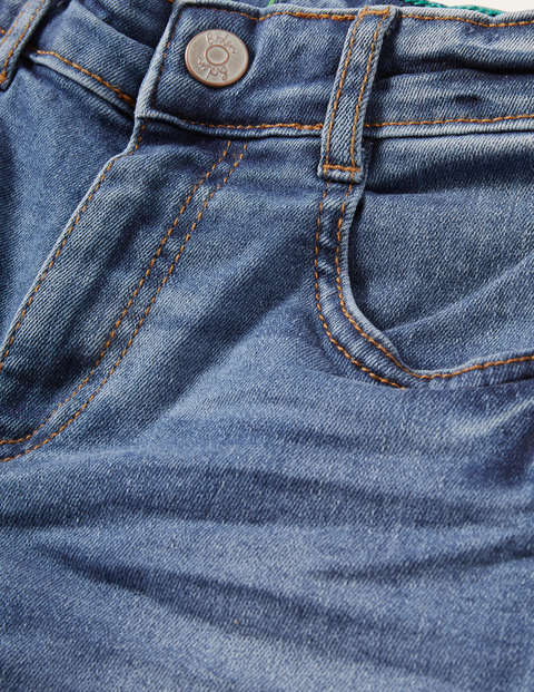 Röhrenjeans mit Adventure-Flex - Mittleres Vintageblau Röhrenjeans mit Adventure-Flex - Mittleres Vintageblau