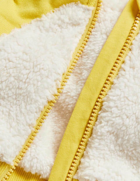 Teddy-lined Hoodie - Sweetcorn Yellow Chick Teddy-lined Hoodie - Sweetcorn Yellow Chick