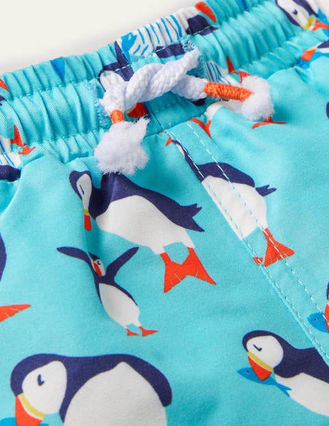 Badeshorts - Bunt, Papageitaucher Badeshorts - Bunt, Papageitaucher