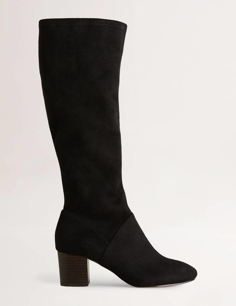 Round Toe Stretch Boots