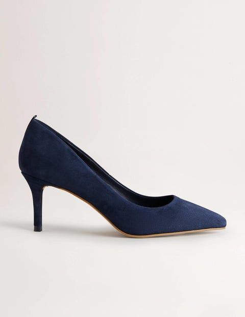 Classic Suede Court Shoes