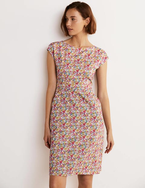 Florrie Jersey Dress - Multi, Tropic 