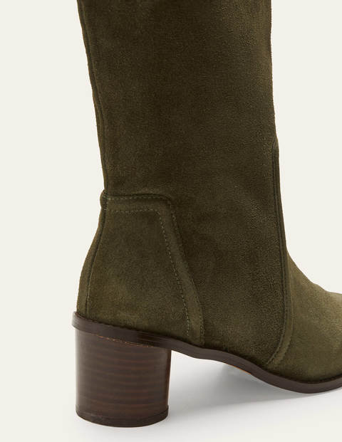 Suede Knee High Boots - Marsh Suede Knee High Boots - Marsh