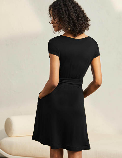 Amelie Jersey Dress - Black Amelie Jersey Dress - Black