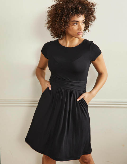Amelie Jersey Dress - Black Amelie Jersey Dress - Black