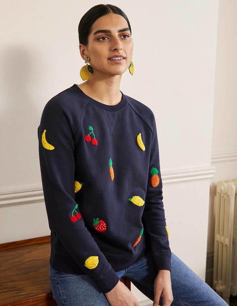 Elle Sequin Sweatshirt By Boden 