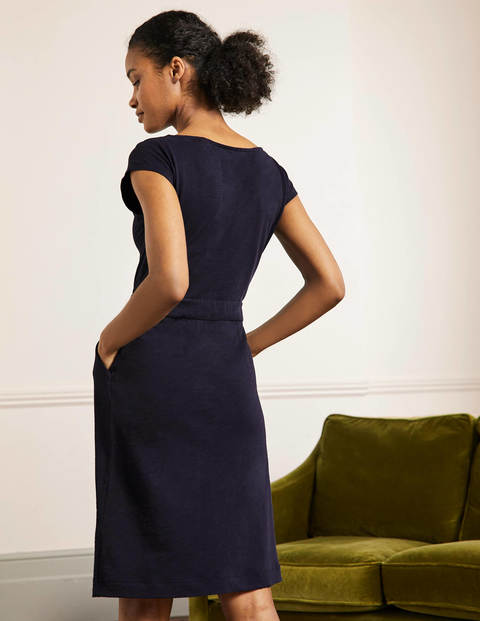 Florrie Jersey Dress - Navy Florrie Jersey Dress - Navy