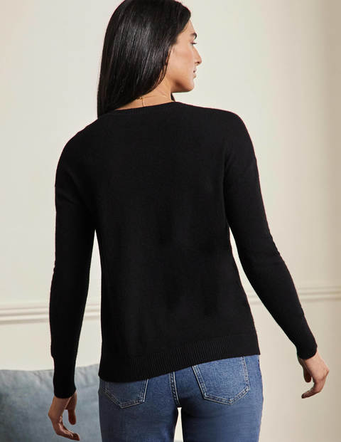 Cashmere Cardigan - Black Cashmere Cardigan - Black