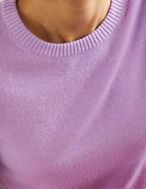 Cashmere Knitted Top - African Violet