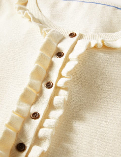 Lara Frill Henley Sweater - Ivory Lara Frill Henley Sweater - Ivory