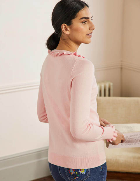 Lara Frill Henley Sweater - Milkshake Lara Frill Henley Sweater - Milkshake