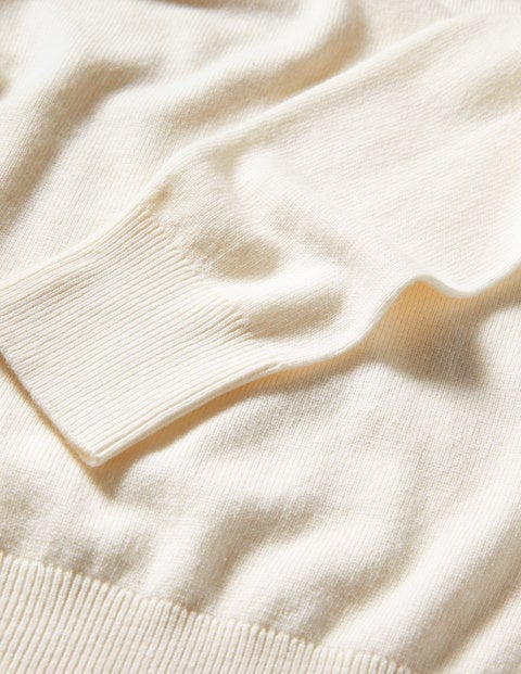 Square Neck Sweater - Ivory Square Neck Sweater - Ivory