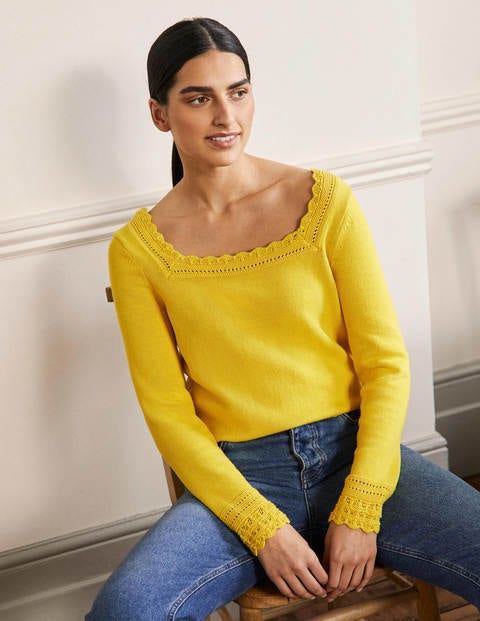 boden hambleden scallop jumper