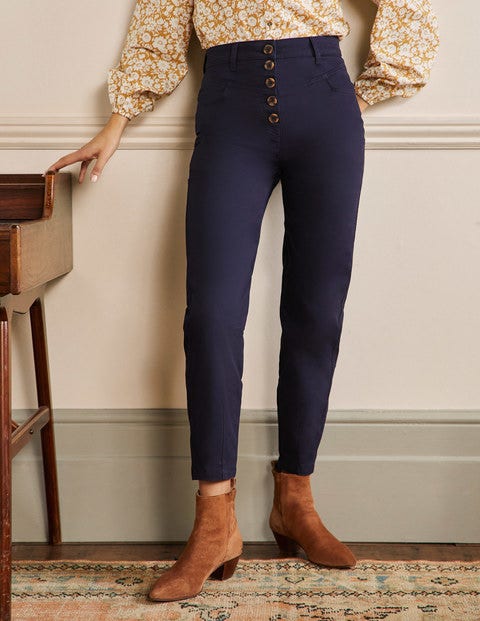 Tapered Chino Pants - Navy Tapered Chino Pants - Navy