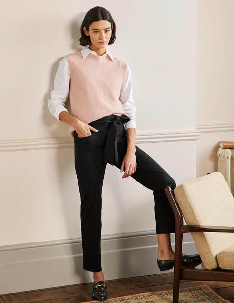 Pantalon Richmond noué à la taille - Noir Pantalon Richmond noué à la taille - Noir