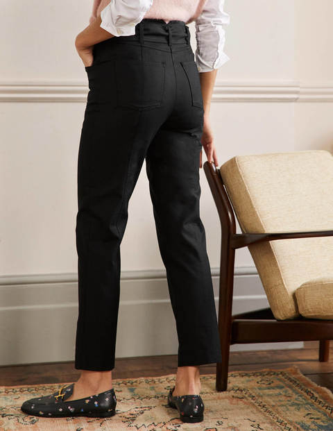 Pantalon Richmond noué à la taille - Noir Pantalon Richmond noué à la taille - Noir