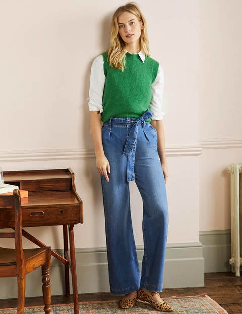 Wideleg Slouchy Jeans - Light Vintage 