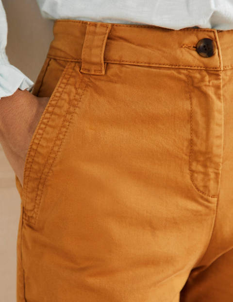 Classic Chino Trousers - Teak Wood Brown