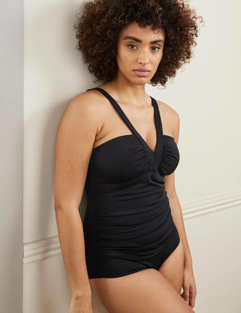 Corsica V-neck Swimsuit - Black Corsica V-neck Swimsuit - Black