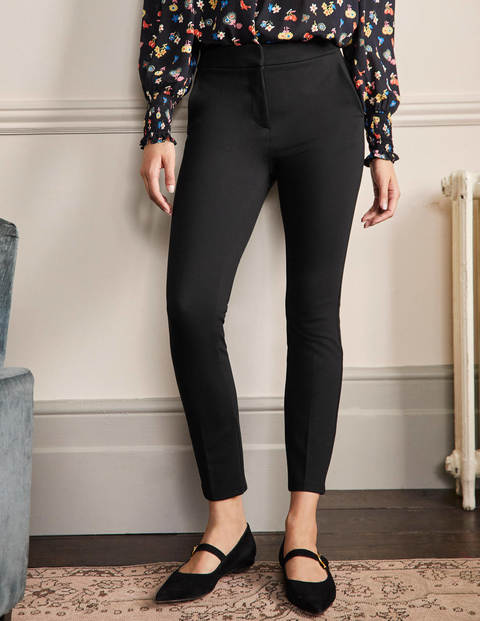 Hampshire 7/8-Hose aus Jersey - Schwarz Hampshire 7/8-Hose aus Jersey - Schwarz