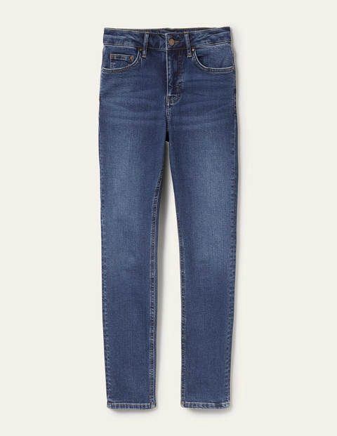 Röhrenjeans - Mittleres Vintageblau Röhrenjeans - Mittleres Vintageblau