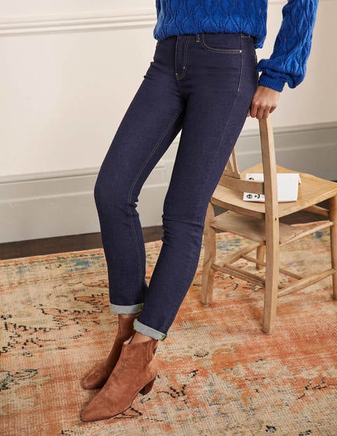 Slim Straight Jeans - Indigo Slim Straight Jeans - Indigo