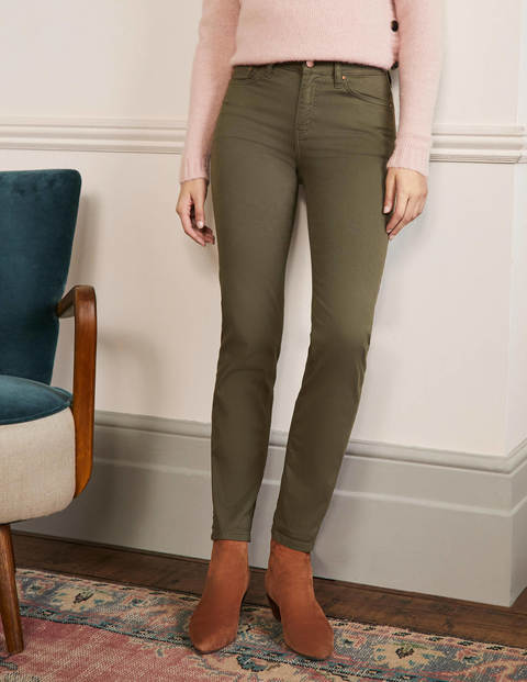 Slim Straight Jeans - Khaki Slim Straight Jeans - Khaki