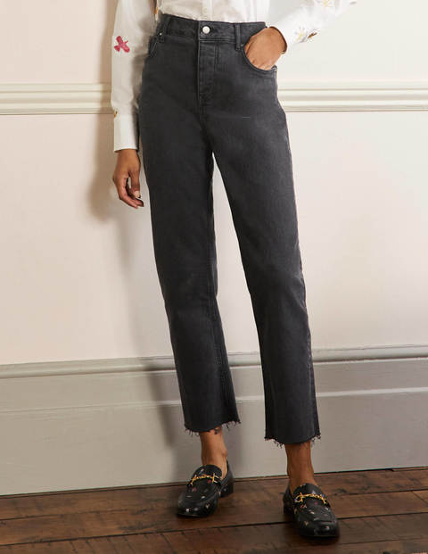 Relaxed Straight Jeans - Washed Black Relaxed Straight Jeans - Washed Black