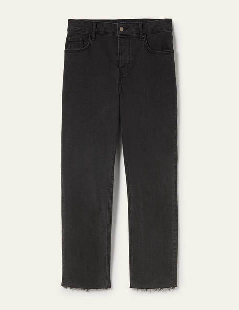 Relaxed Straight Jeans - Washed Black Relaxed Straight Jeans - Washed Black