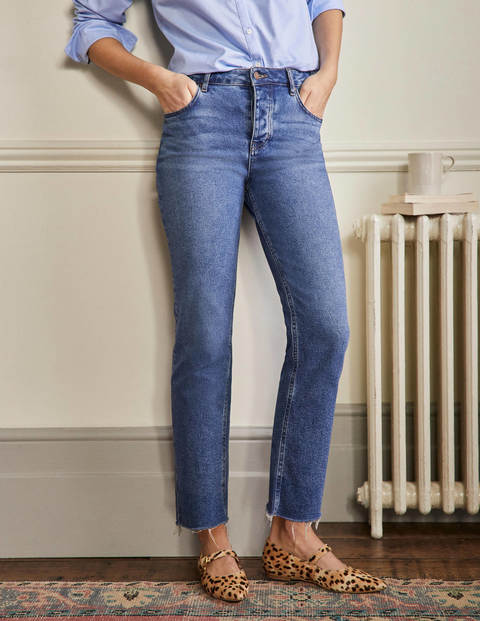 Relaxed Straight Jeans - Mid Vintage Relaxed Straight Jeans - Mid Vintage