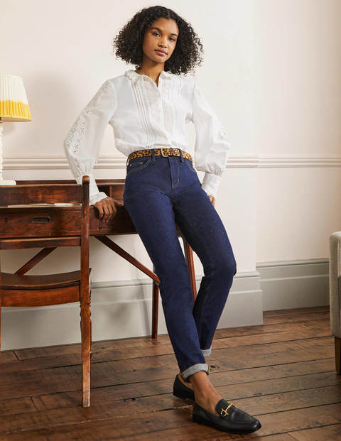 Girlfriend Jeans - Indigo Girlfriend Jeans - Indigo