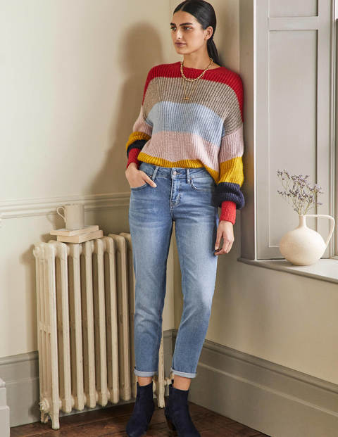 Girlfriend Jeans - Light Vintage Girlfriend Jeans - Light Vintage