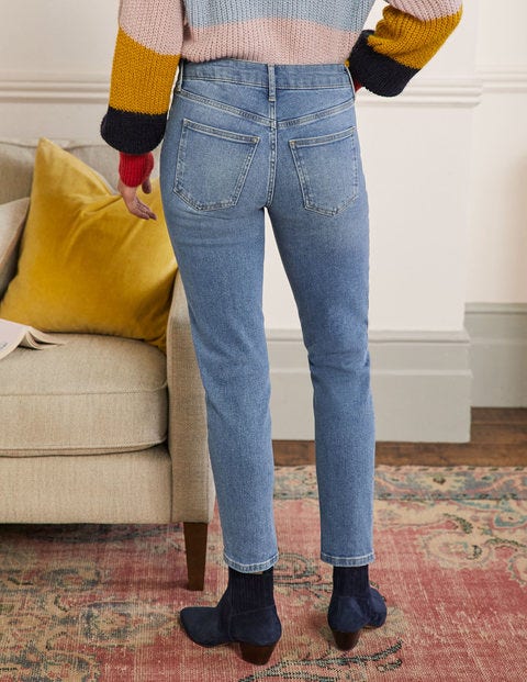 Girlfriend Jeans - Light Vintage Girlfriend Jeans - Light Vintage