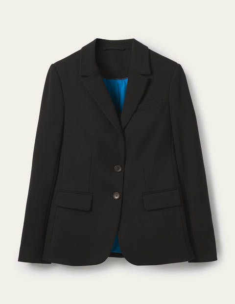Stretch Jersey Blazer - Black Stretch Jersey Blazer - Black