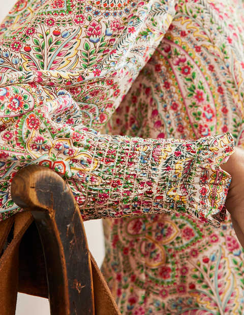 boden paisley silk shirt
