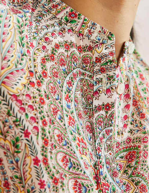 boden paisley silk shirt