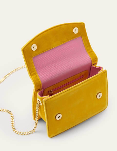 Velvet Tassel Crossbody Bag - Honeycomb/Sachet Pink
