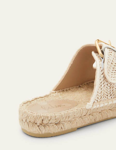 buckle espadrille sandals